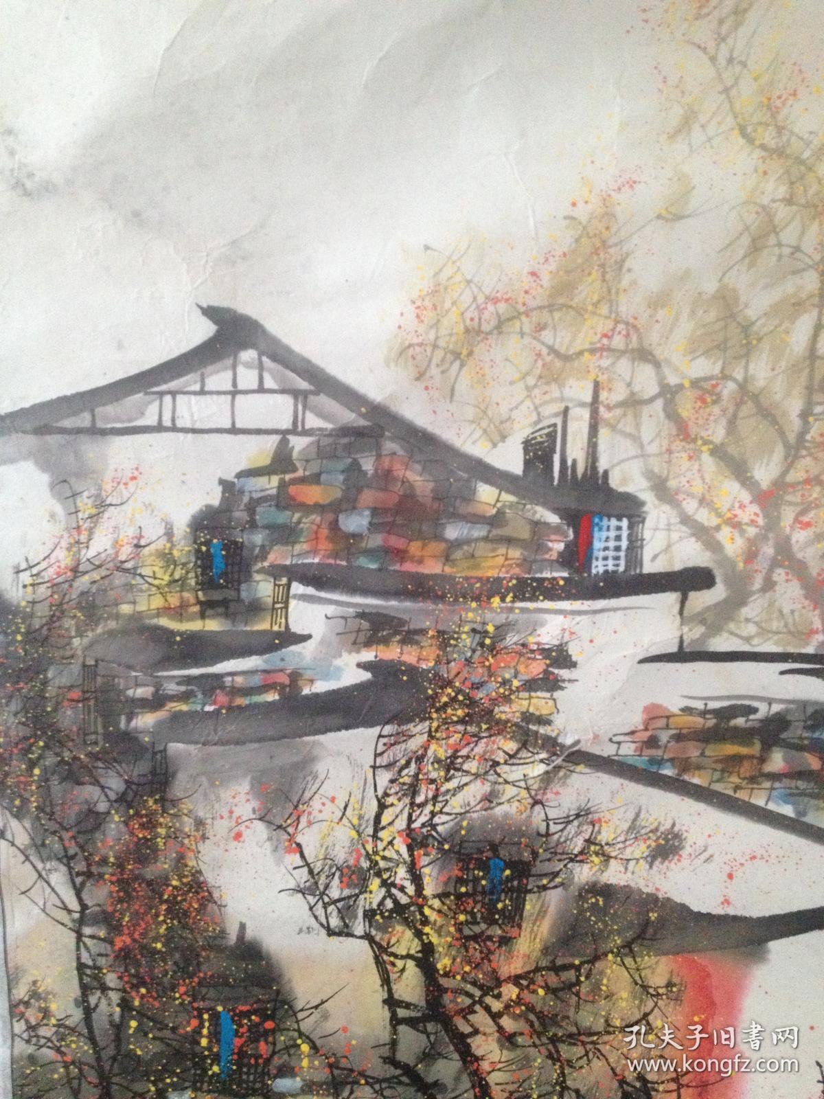 乔领国画山水南国情思