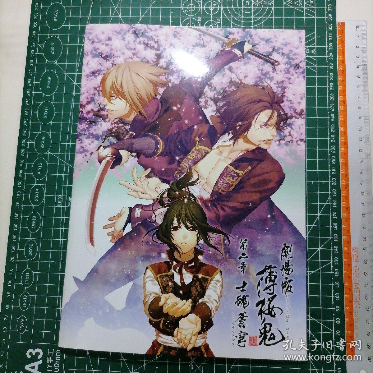 日版劇場版薄桜鬼第二章士魂苍穹薄樱鬼动画电影小册子资料书 孔夫子旧书网