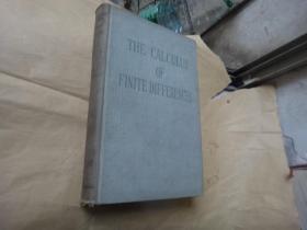 CALCULUS OF FINITE DIFFERENCES （有限差分计算）