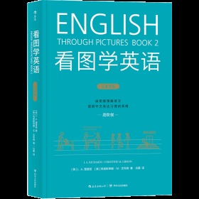 看图学英语 进阶 简笔连环画图解实用英语自学书籍 由图像理解英文，应对各类社交需求，摆脱中文思维