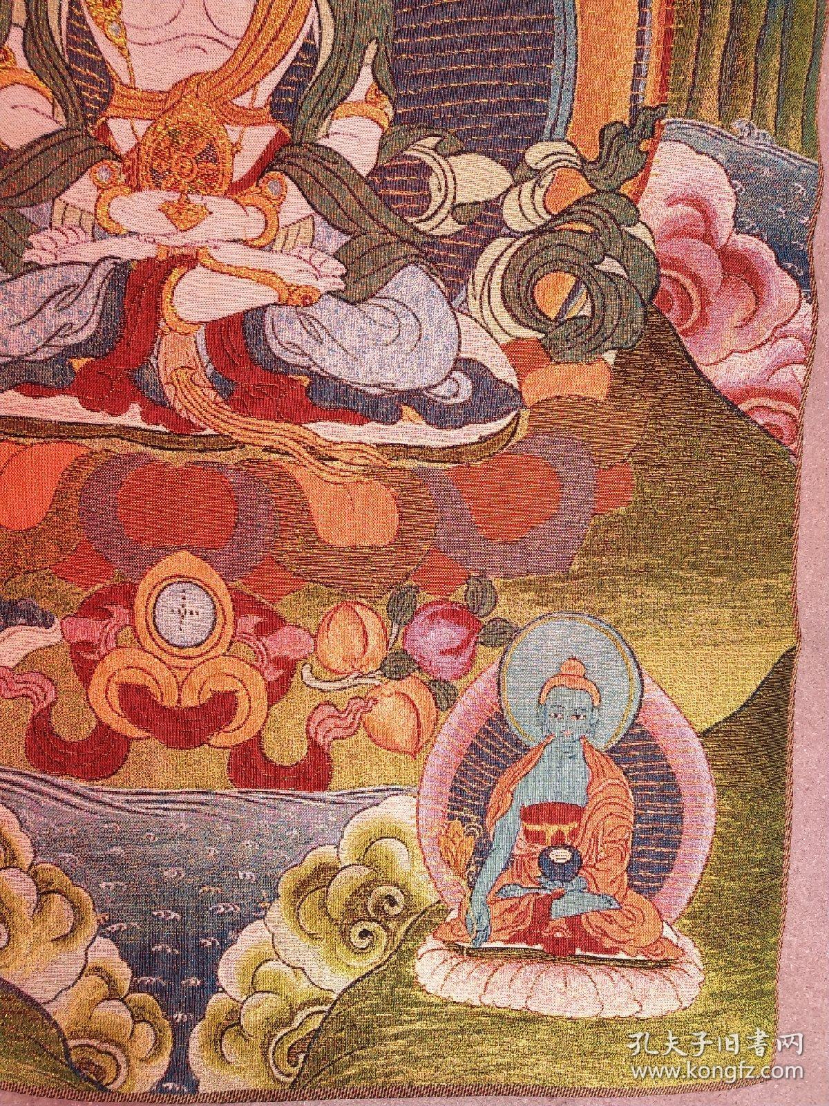 织锦布画唐卡大日如来