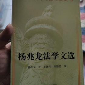 20世纪中华法学文丛（15）：杨兆龙法学文集