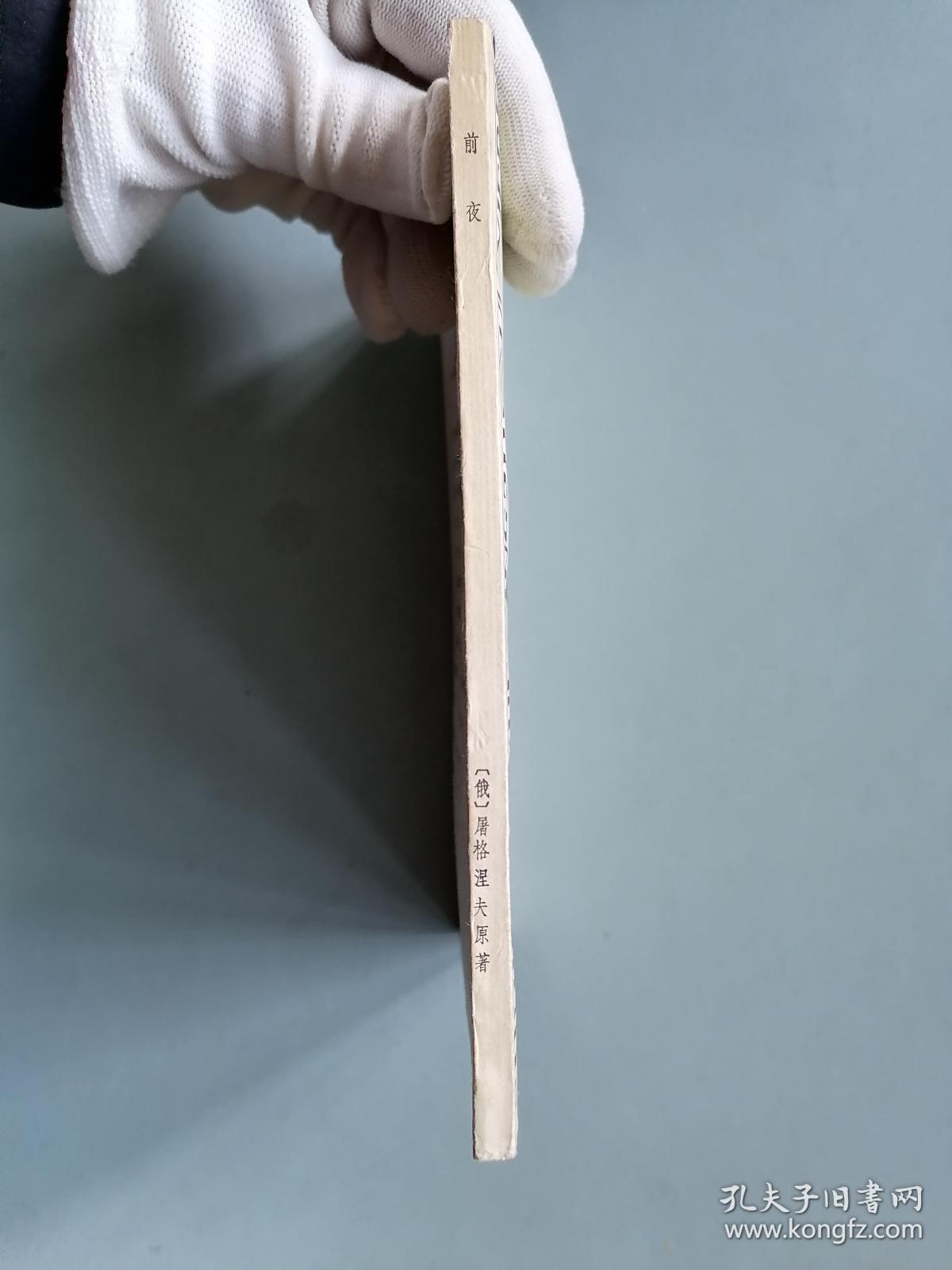 前夜屠格涅夫插图本赵文序译