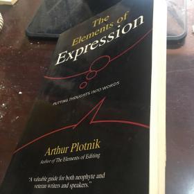 The Elements of Expression--putting thought into words