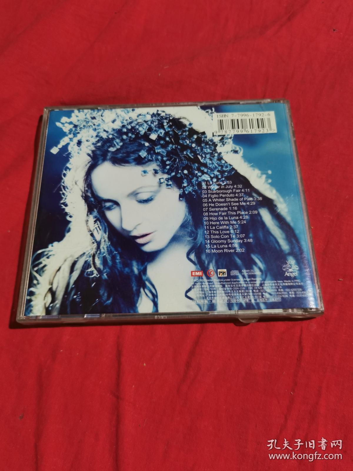 月光女神 莎拉布莱曼 (光盘1张)