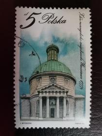 波兰邮票（建筑）：1984教堂 1枚