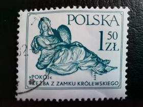 波兰邮票（艺术）：1979年和平雕塑 1枚