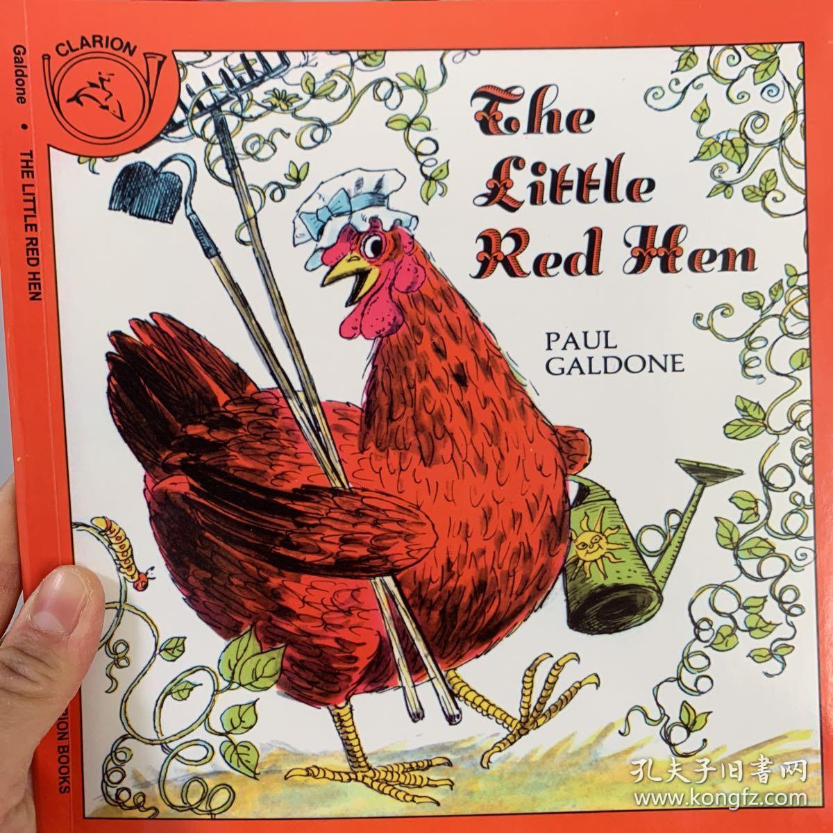 廖彩杏书单 the little red hen 小红母鸡 支持小达人点读