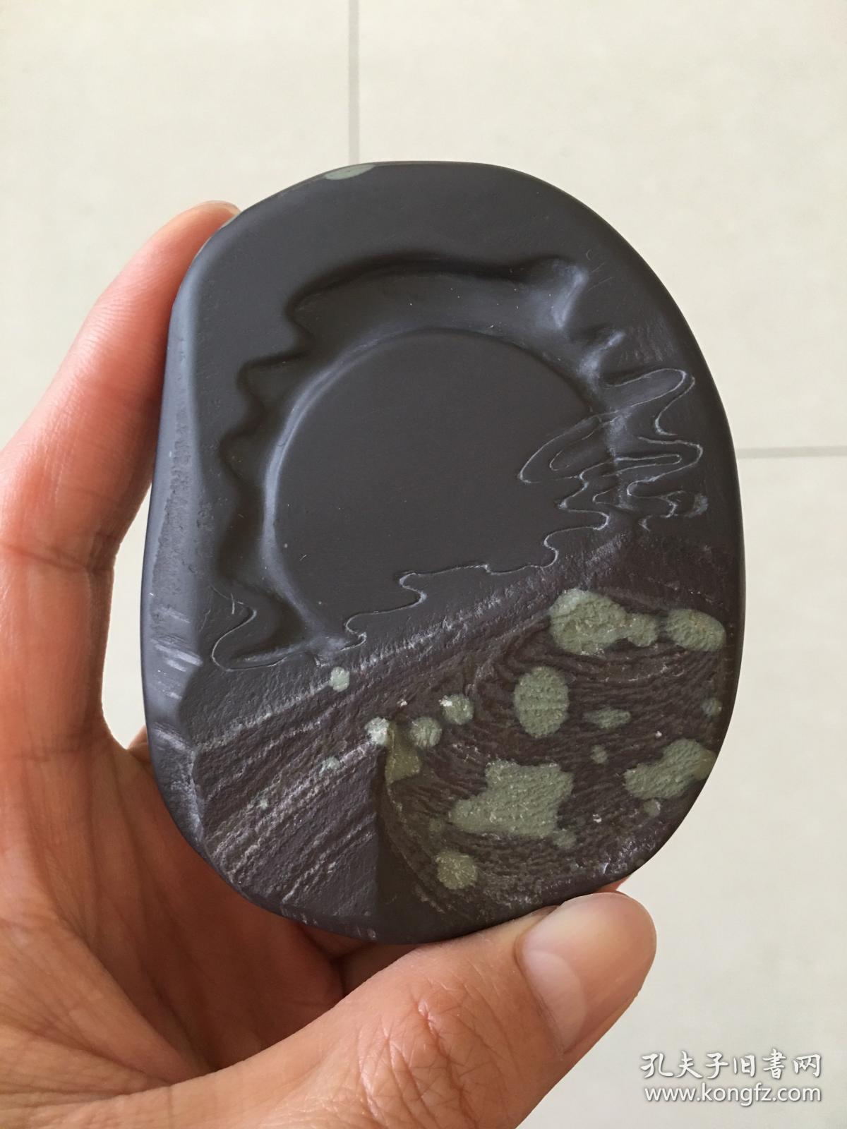 【正宗贺兰石/不议价/假一赔十】贺兰砚/迷你砚/随形掌中砚(可作摆件