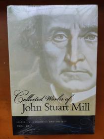 （未拆封，但有目录参阅，两册合售）The Collected Works of John Stuart Mill, Volume IV - Essays on Economics and Society Part I  Part II 约翰·穆勒 密尔 第4卷 第5卷