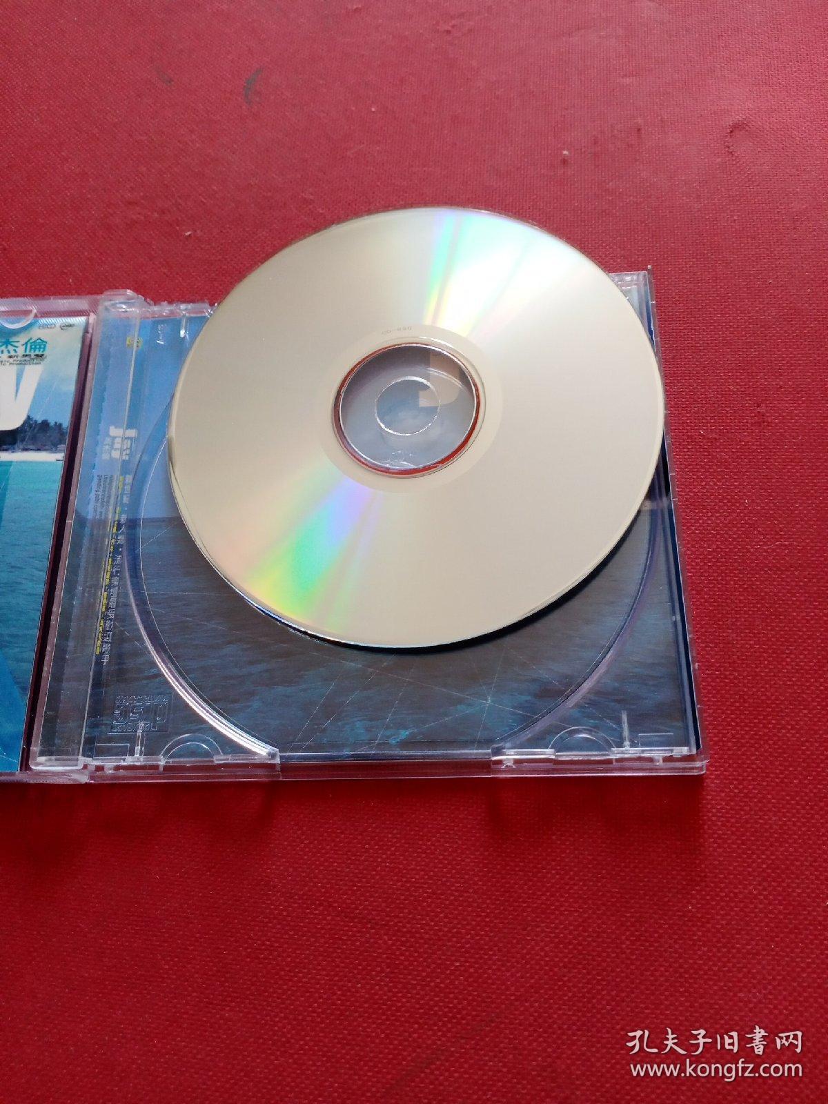 cd光盘:周杰伦(盒装单碟)