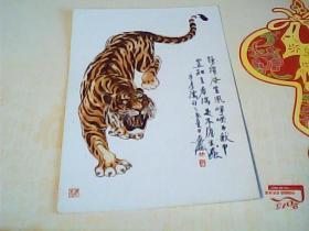 中国人民邮政明信片虎