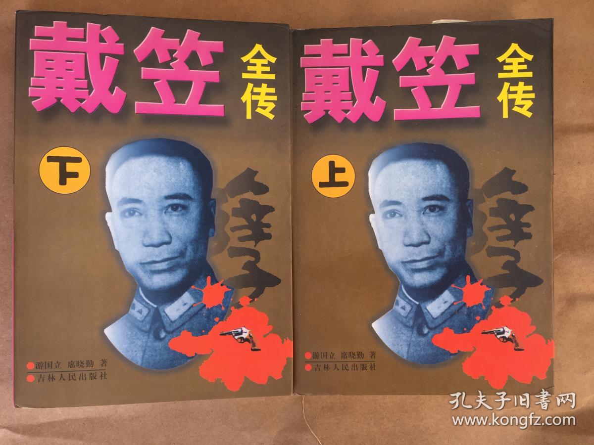 戴笠全传 (全上下)