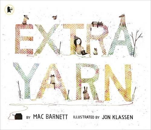 英文原版绘本  穿毛衣的小镇 Extra Yarn Jon Klassen 名家绘本 儿童启蒙图画故事书凯迪克银奖绘本