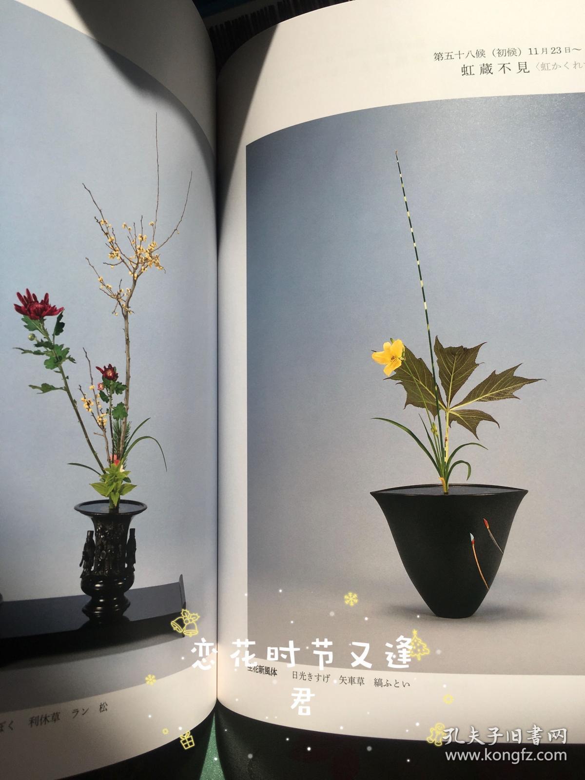 池坊专业插花书 二十四节气 孔夫子旧书网
