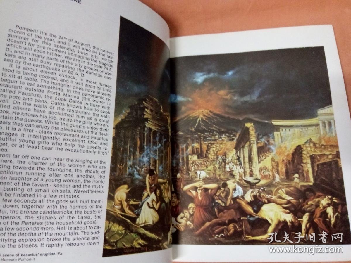 together in pompeii【英文原版】(庞贝古城)历史画册