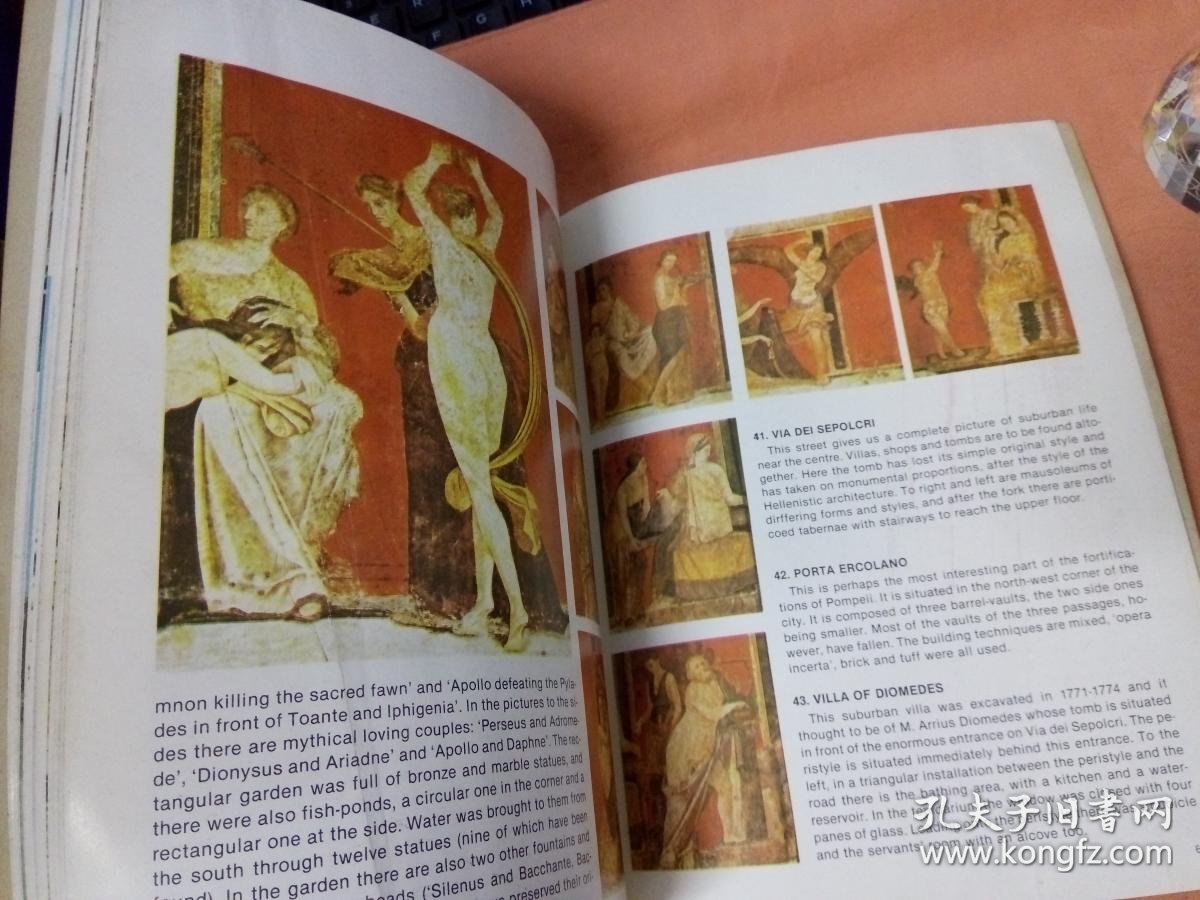 together in pompeii【英文原版】(庞贝古城)历史画册