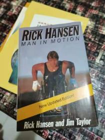 椅环游世界壮举缔造者 Rick Hansen 自传 Man in Motion【作者签赠本】