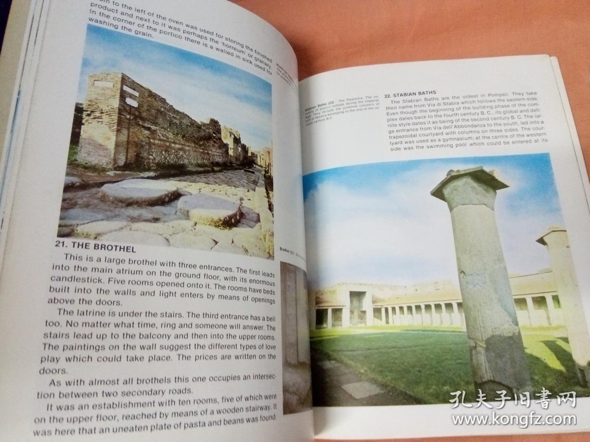 together in pompeii【英文原版】(庞贝古城)历史画册