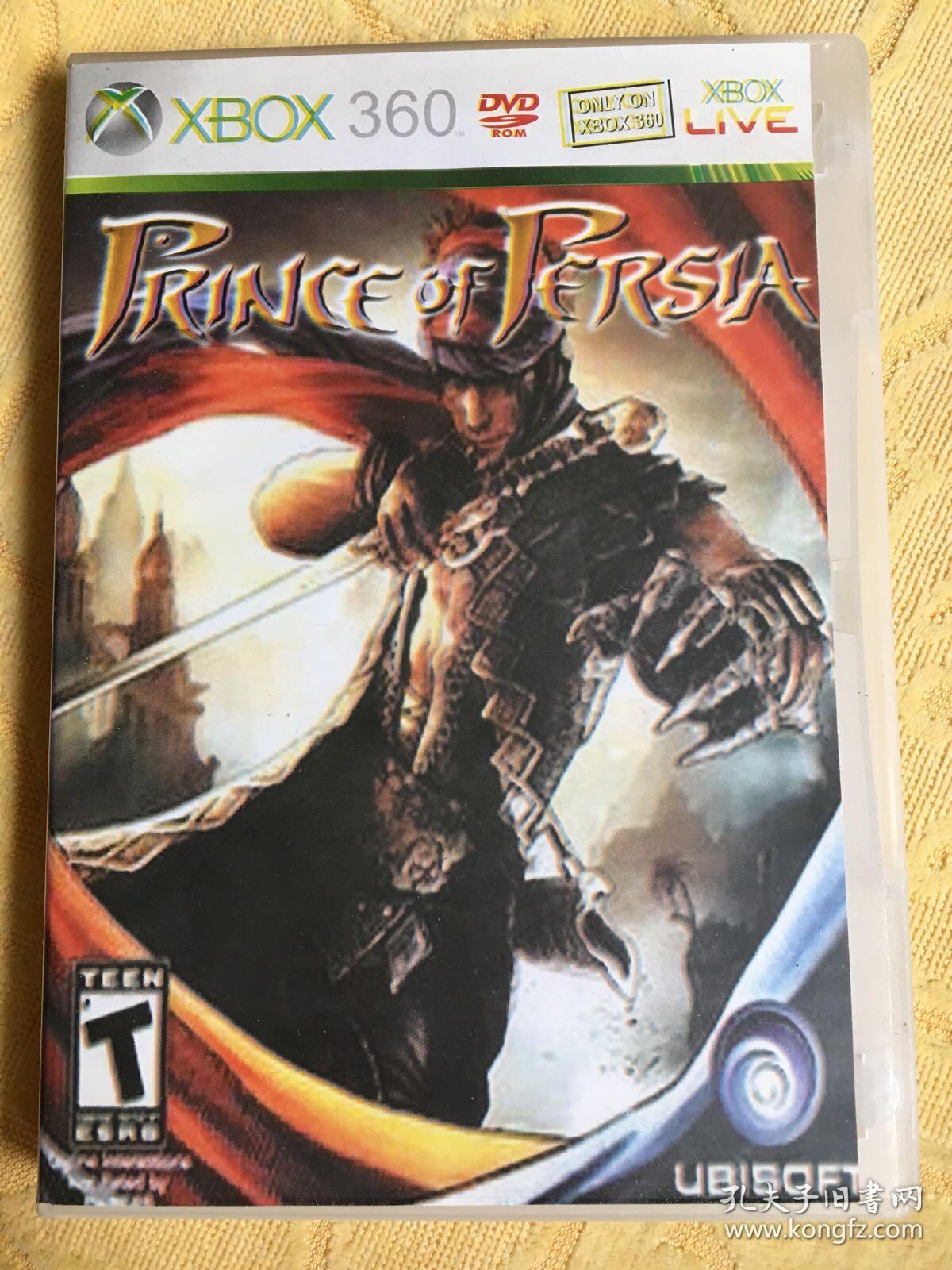 xbox360游戏 波斯王子4 重生 游戏光盘
