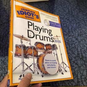 The Complete Idiot's Guide to Playing Drums (Second Edition) 【附CD】 （大16开） 【详见图】