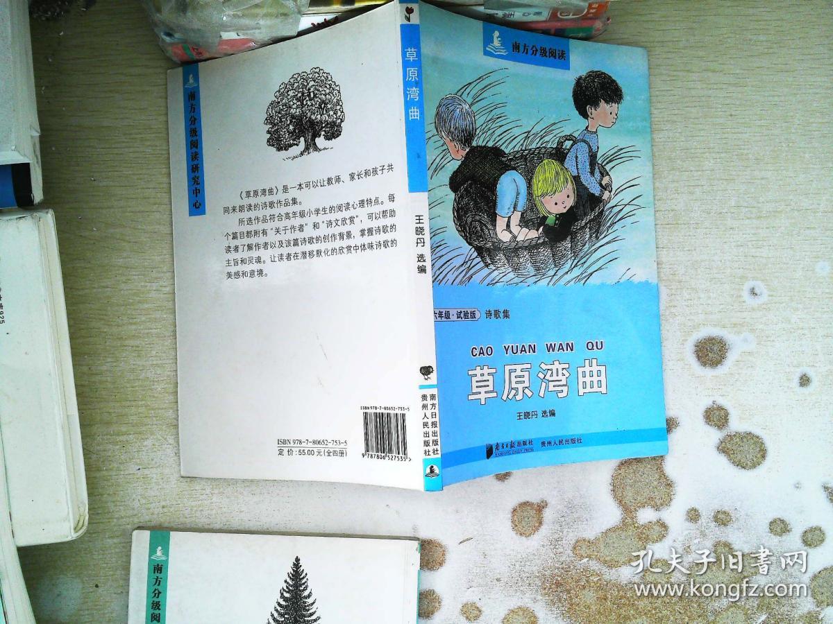 南方分级阅读六年级 试验版诗歌集草原湾曲 孔夫子旧书网