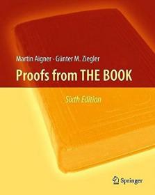 数学天书中的证明 第6版 Proofs from THE BOOK 英文原版 Martin Aigner Gunter Ziegler 数学科普【中商原版】