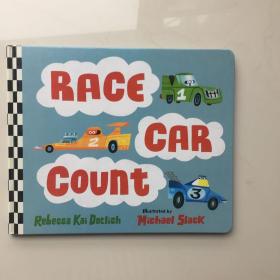 Race Car Count（精装大开本原版外文书）