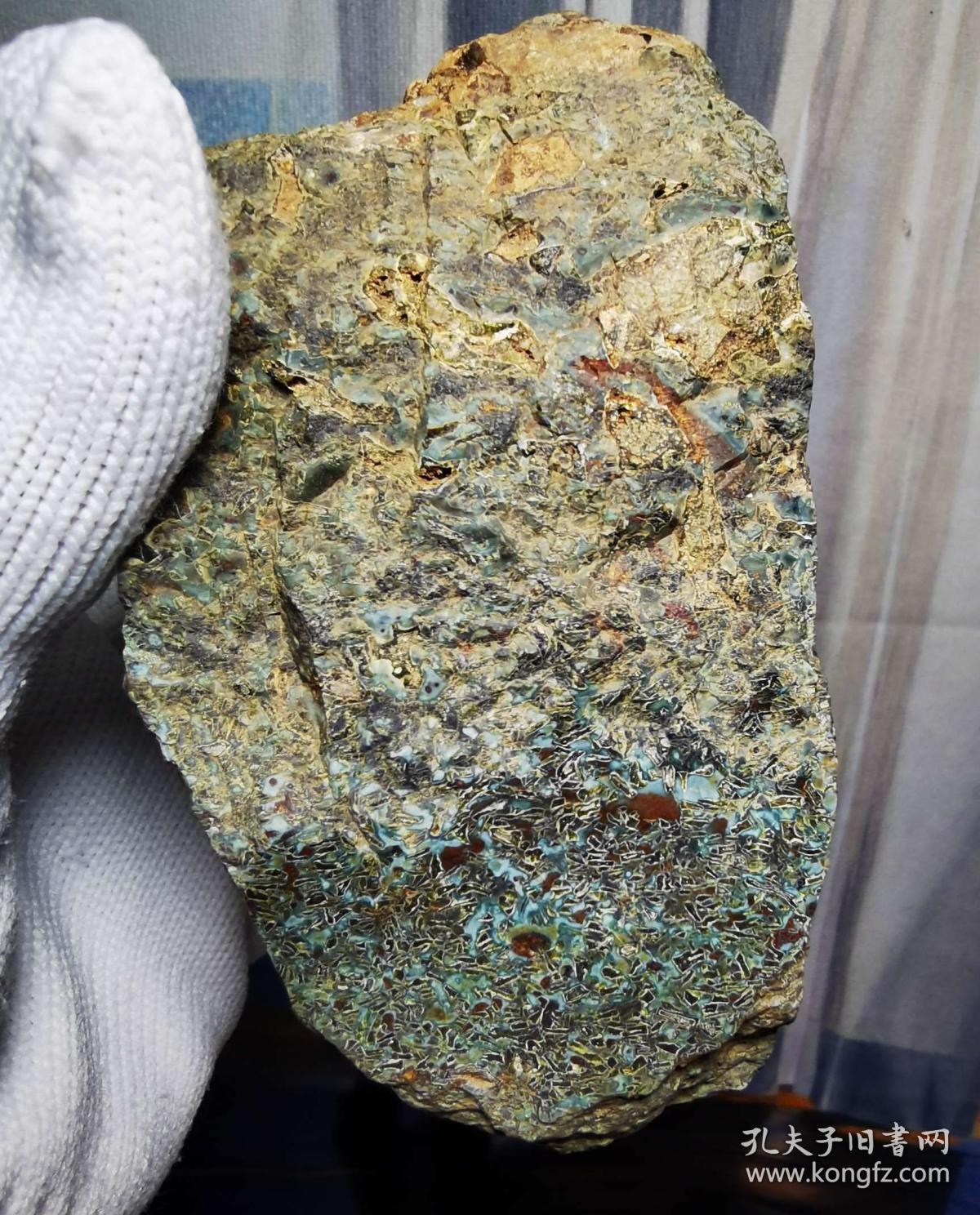 陨石原石,七彩龙纹陨石,大块头,纹路极其漂亮,非常稀有,"七彩龙纹陨石