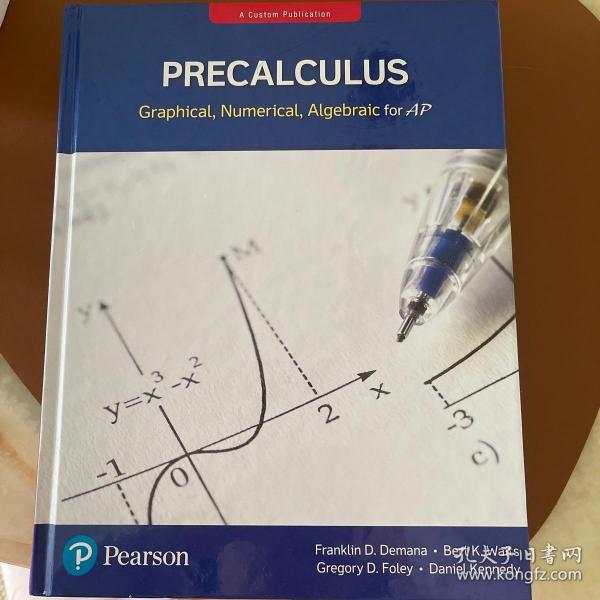 precalculus: graphical, numerical, algebraic for ap (derived