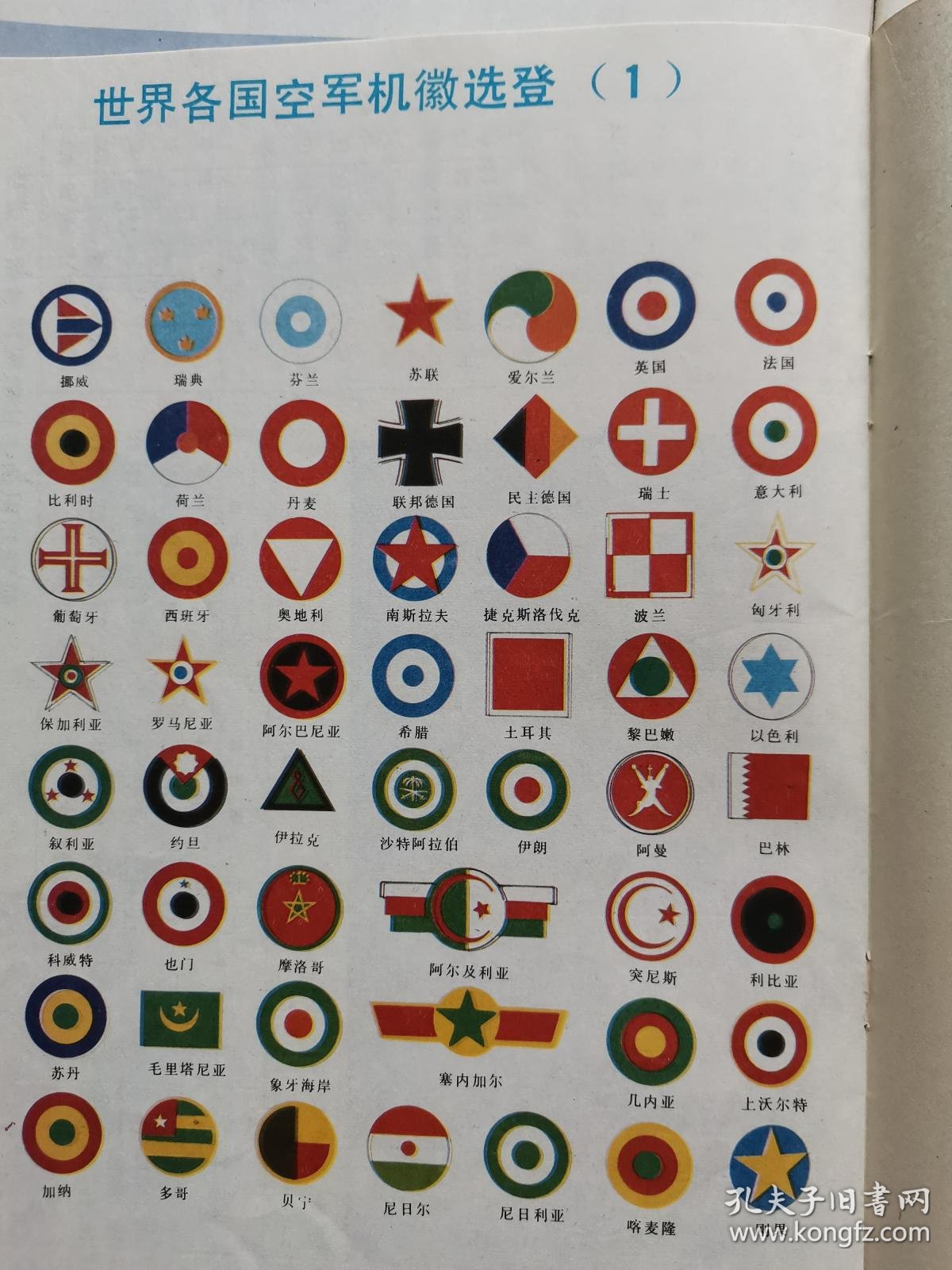 空战用机历史(日本侵华使用的飞机等),世界各国空军军机徽标志(好多期
