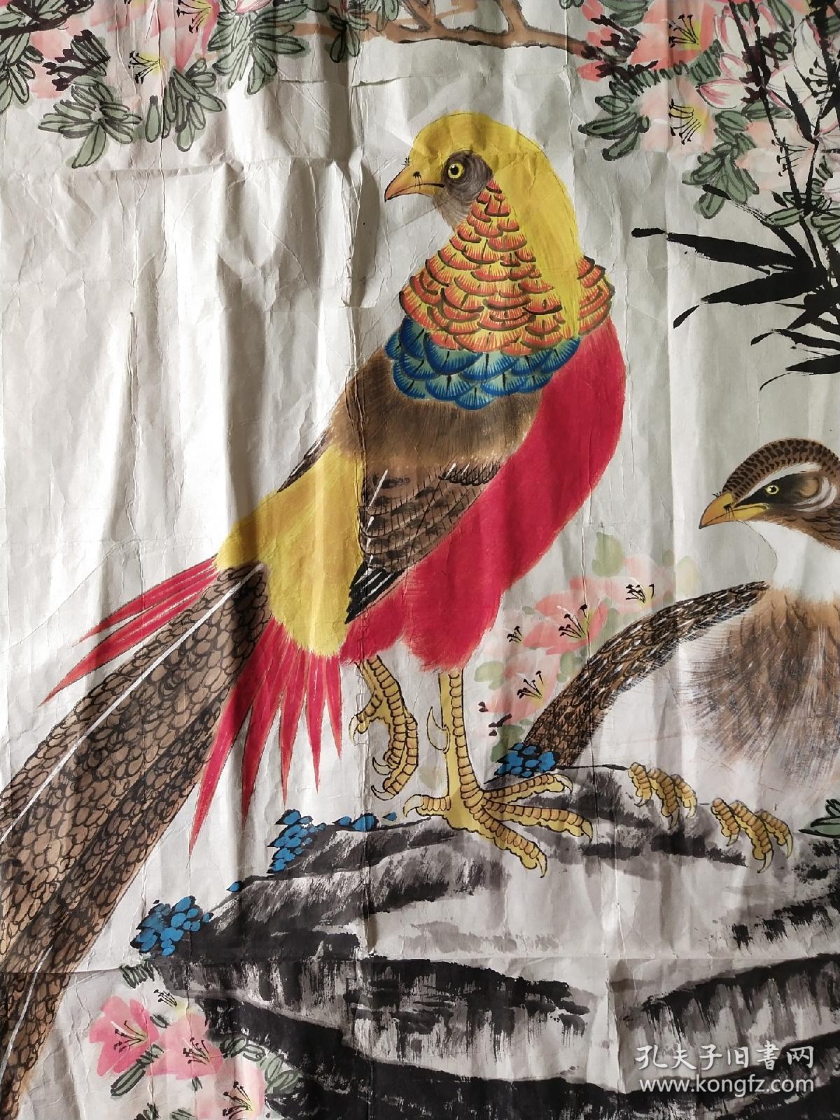 北京金鸿均花乌画