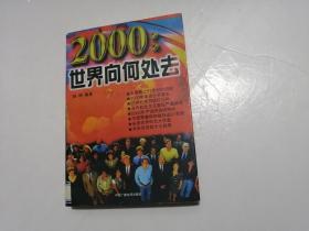 2000：世界向何处去（1997年一版一印，印数3000册）