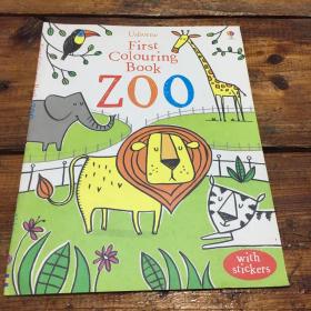 First coloring book:Zoo
