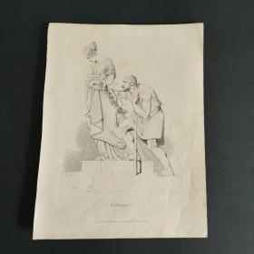 19世纪出版物插图钢版画-30