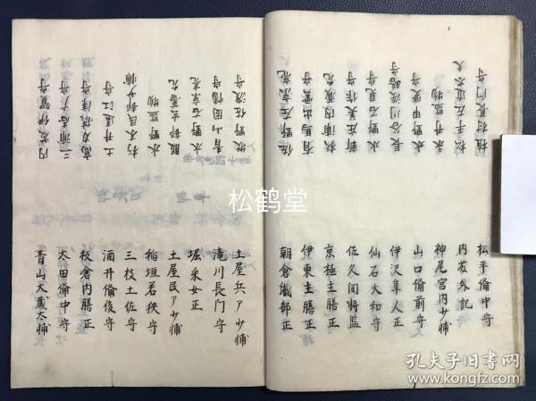 元宽日记 存1册 日本老旧写抄本 汉文 矢追几太良写抄 江户前期约宽永10年至宽永十四年的日记 大量当时史料 如含有德川幕府对大名 城郭 结党等的规定等 尤记述了德川家光将军一族出行供奉神佛之事 以仪仗 随从的先后 位置为序 以大量篇幅 以文字形式再现 元宽日记 存1册 日本老旧写抄本 汉文 矢追几太良写抄 江户前期约宽永10年至宽永十四年的日记 大量当时史料 如含有德川幕府对大名 城郭 结党等的规定等 尤记述了德川家光将军一族出行供奉神佛之事 以仪仗 随从的先后 位置为序 以大量篇幅 以文字形式再现