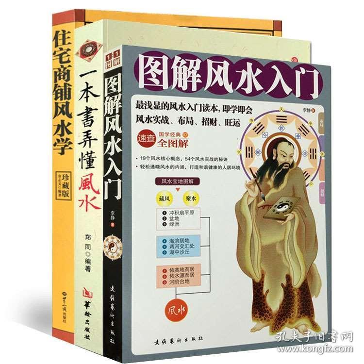 正版一本书弄懂风水 图解风水入门 住宅商铺风水学阳宅风水3册套 孔夫子旧书网 正版一本书弄懂风水 图解风水入门 住宅商铺风水学阳宅风水3册套 孔夫子旧书网