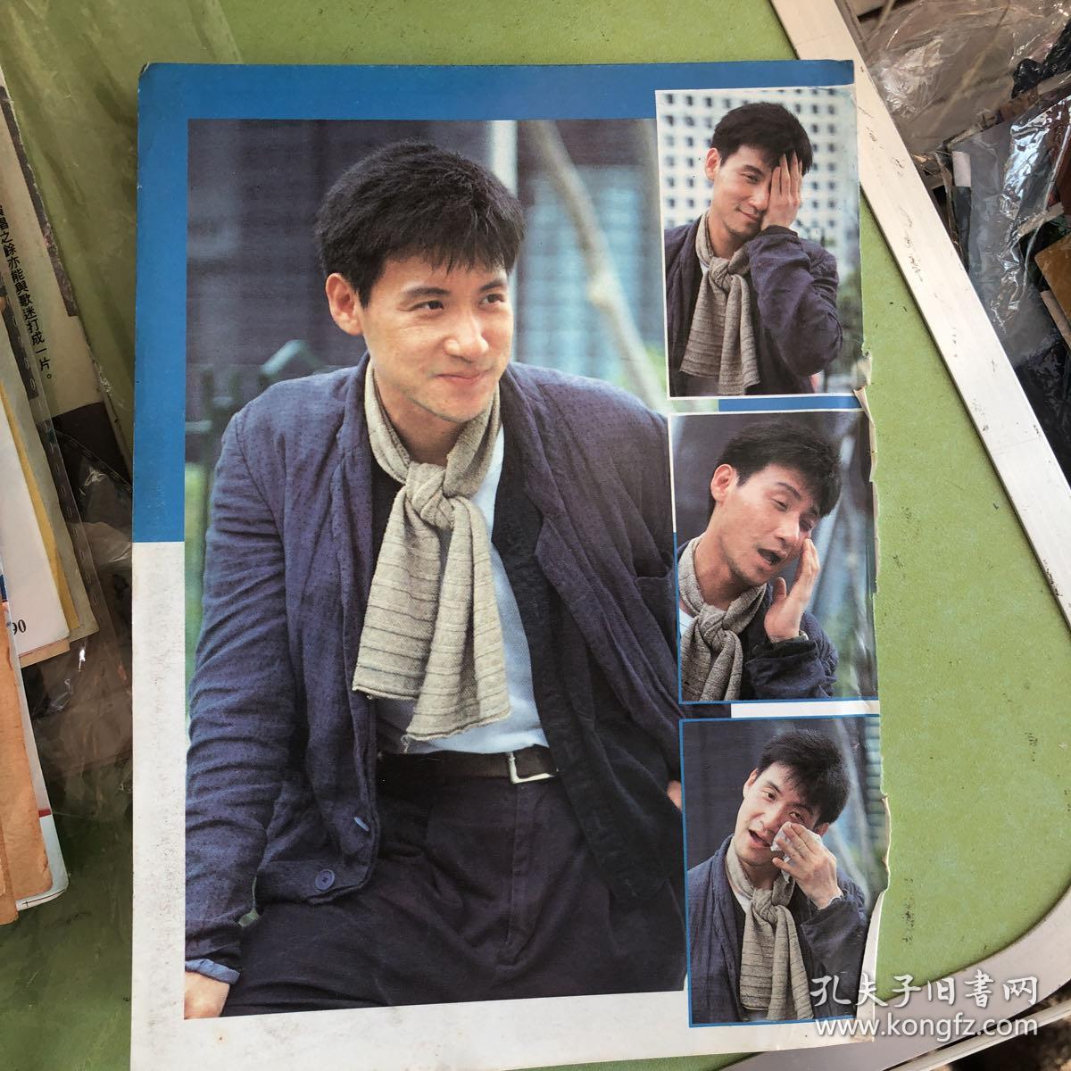 liu刘小慧 反面 张学友 32开彩页dzds992