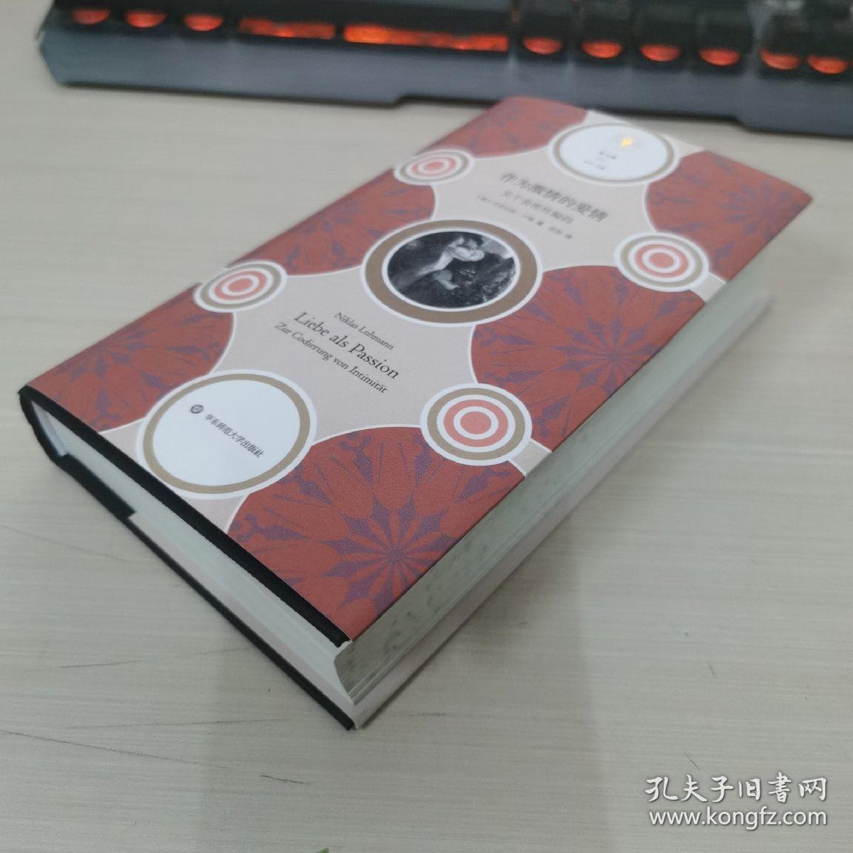 作为激情的爱情:关于亲密性编码("快与慢"文丛,社会学家卢曼讲述爱情