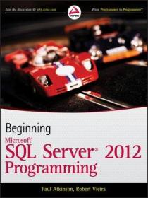 Beginning Microsoft SQL Server 2012 Programming，英文原版