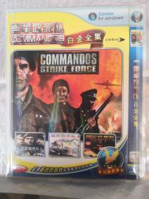 新盟军敢死队1,2,3,4 白金全集 DVD 1碟装 游戏光盘