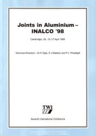 预订Joints in Aluminium – INALCO ’98