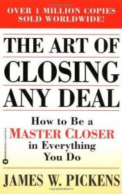 英文原版 现货The art of closing any deal