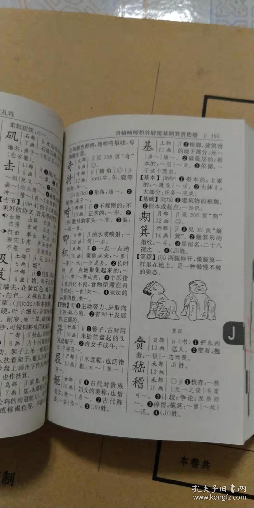 新编学生字典 2 黑白本 北库上层下排