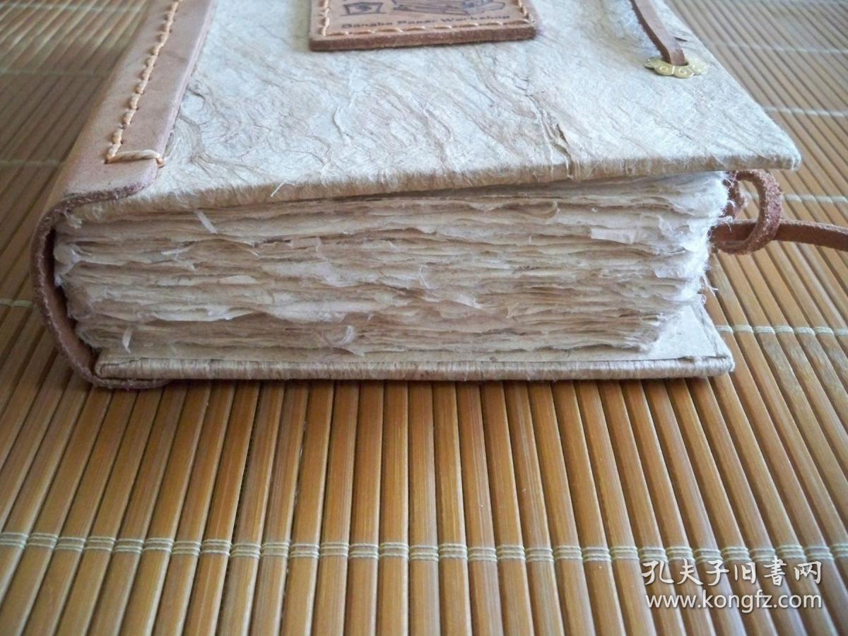 东巴纸笔记本 毛边