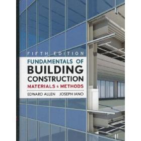 Fundamentals of Building Construction: Materials and Methods  房屋建筑原理：材料与方法