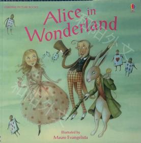 Alice in wonderland 平装 儿童英文绘本 原版英文绘本 童书