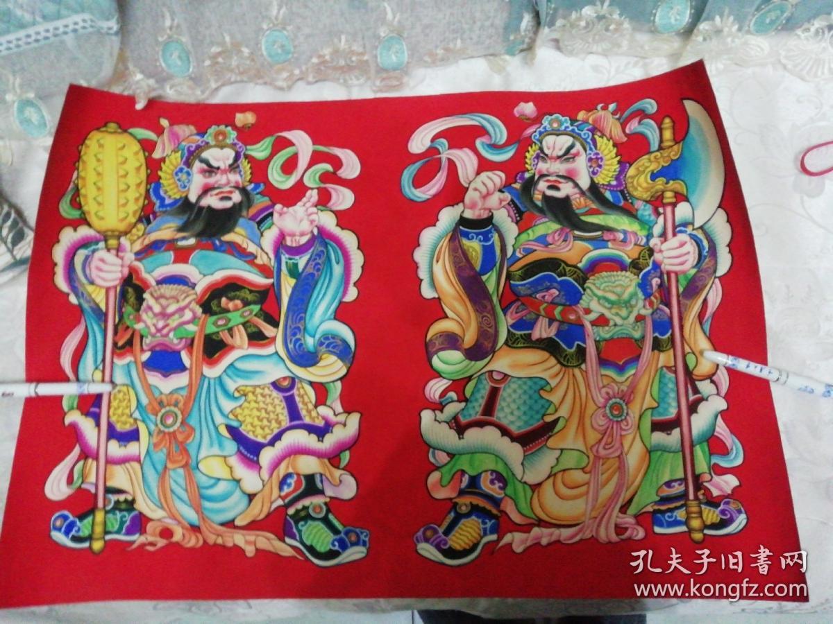描述:具体如图品相描述:八五品柜1货号:版画宣传画>木版年画商品分类