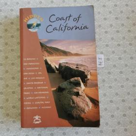 32开英文原版 Hidden Coast of California   