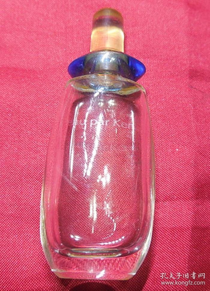 旧瓶90年代香港购小样版香水带少量原香液玻璃瓶子 保真品旧货物件